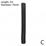 42 mm, 60 mm, 75 mm skersmens oro dyzelinio &scaron;ildytuvo ortakio vamzdžio žarna, skirta &bdquo;Webasto Eberspacher&ldquo; automobilių kemperiams, 100&ndash;500 cm ilgio black