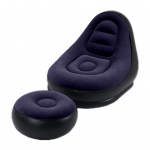 1 rinkinys pripučiamas sofa atspari dilimui vandeniui atspari PVC pietų pertraukos poilsio sofa rinkinys namams mėlyna