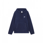Nike Puloveris su gobtuvu, Fleece, mink&scaron;tas, patogus &scaron;varkas, vyri&scaron;ki &scaron;varkai, tamsiai mėlynas FZ0661-410 L blue
