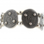 Les Tr&eacute;sors De Lily [E0363] - Bracelet Cr&eacute;ateur 'Neolys' blanc/Blanc balta