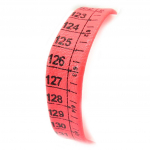 Les Tr&eacute;sors De Lily [K3268] - Bracelet cr&eacute;ateur 'M&egrave;tre' rose fluo argent&eacute;