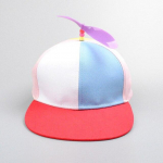 Vasaros Moterys Vyrai Sraigtasparnis Propeleris Beisbolo kepurės Spalvingos spalvingos kepuraitės nuo saulės vaikams Vaikams Reguliuojama Snapback Tėčio kepurė 56-61cm