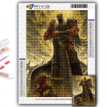 5D &bdquo;pasidaryk pats&ldquo; deimantinis dažymas kryžiaus dygsnio žaidimas &bdquo;Dark Souls&ldquo; deimantinis siuvinėjimas mozaikos sienų menas namų dekoravimas Full Round 20X30CM