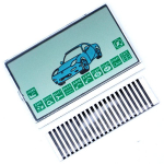 A9 LCD ekranas, skirtas Rusijai A8/A9 dvipusis signalizacijos skystųjų kristalų ekranas, lankstaus kabelio keitimas A9/A8 LCD Display