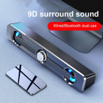 USB laidinis Galingas kompiuterio garsiakalbis Stereo žemųjų dažnių garsiakalbis Žemasis Bluetooth garsiakalbis erdvinio garso juostos dėžutės LED televizoriui kompiuteris ne&scaron;iojamasis kompiuteris telefonas plan&scaron;etinis kompiuteris MP3