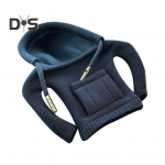 Automobilio perjungimo rankenėlės dangtelis Madingas megztinis Hoodie Auto Shift rankenėlės dangtelis Mink&scaron;tas ir patogus automobilių pavarų perjungimo rankenėlės apsauga Automobilio interjero priedai juoda
