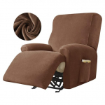 Polar Fleece Recliner sofos užvalkalas Elastinis viskas įskaičiuota berniuko kėdės užvalkalas Relax fotelio sofos užvalkalas svetainės baldų užvalkalas 1 Seater