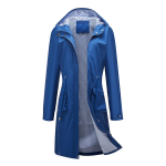 YYFS moteri&scaron;kos mados kasdieninės vienspalvės spaudos pavasario rudens striukės ir paltai ilgomis rankovėmis su gobtuvu S geltona