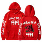 Juice WRLD Hoodies Unisex Women Hooded 2023 Sweatshirts Fashion Hip Hop Casual Pullovers Autumn Unisexs Girls Black Streetwear Hoodie 2XL