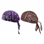 2x Skull Cap Plaukų slinkimas &Scaron;alikas Musulmonų Bandana Turbanas + Kava