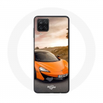 Coque pour Samsung Galaxy A22 4G Formule 1 McLaren F1 Orange