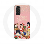 Coque pour Xiaomi Redmi Note 11 4G Demon slayer merry christmas affiche Anime Manga