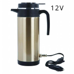 1200 ML automobilinis kar&scaron;tas virdulys automobilinis sunkvežimis vandens &scaron;ildytuvas didelės talpos 12/24 V arbatos kavos virdulys nepralaidus dizainas 120/240 W automatinis i&scaron;sijungimas