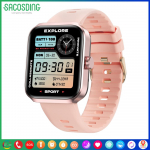 &bdquo;SACOSDING&ldquo; i&scaron;manusis laikrodis, 1,78 colio &bdquo;Amoled&ldquo; didelio ekrano &bdquo;Bluetooth&ldquo; skambutis SOS lauko sportui, kūno rengybos stebėjimui, vyrams, moterims juoda