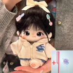 20 cm Tikra Kawaii Idol Doll Pliu&scaron;as Princesės Lėlės Kim&scaron;tos figūrėlės Žaislai Medvilniniai Kūdikių pliu&scaron;eliai Žaislai Ventiliatoriai Kolekcija Dovanos Skeletonless
