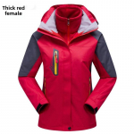 Moteri&scaron;ki 3 viename žieminiai paltai Sniego slidinėjimo striukė Neper&scaron;lampama Neprapučiama Su vilnos pamu&scaron;alu Žieminė striukė Parka L