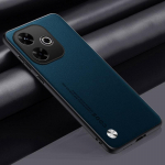 Prabangus PU odinis dėklas Xiaomi Redmi 13 4G 13C 5G Redmi13 C galiniam dangteliui matinis silikoninis apsauginis telefono dėklas Poco M6 4G For Poco M6 4G žalia