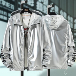 Pavasario rudens plius dydis Oversize striukė Moteri&scaron;ki drabužiai su gobtuvu Užtrauktuku Bomber Striukės Vir&scaron;utiniai drabužiai Harajuku vėjo paltas 2XL