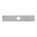 Kranų kilimėlis Super sugeriantis akmeninis kriauklės padėklas Apsaugo nuo drėgmės kaupimosi Greitai džiūstantis M pilka