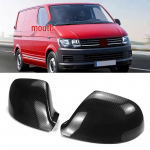 Galinio vaizdo veidrodėlio rėmo korpusas 2010&ndash;2015 m. Volkswagen Multivan, Caravelle, Transporter T5 T6 White Pair