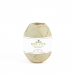 DMC - Rafija Eco Vita Rafija 50g Mezgimas Nėrimas Audimas Makramė Spalva. 032 smėlio spalvos