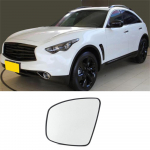 Kairės pusės veidrodžio stiklas su pagrindo plok&scaron;te Infiniti EX35 FX35 FX50 QX70 QX50
