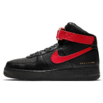 1017 ALYX 9SM x Nike Air Force 1 High Bred Unisex sportbačiai Juodi University-Red CQ4018-004 38.5