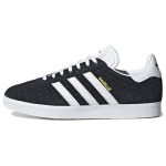 Adidas Gazelle Allover Įspausti Trefoil ženklai Moteri&scaron;ki sportbačiai Juodi Core-Black Debesėlių Balti IE1633 35&frac12;