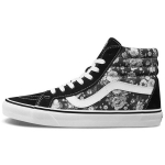 Vans Sk8 Reissue Auk&scaron;takulniai Skeitbordistų Batai Unisex Sportbačiai Juodi Balti VN0A4BV8TY9 36