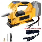 Belaidis padangų pripūtimo oro kompresorius su skaitmeniniu manometru DeWalt 20V Max
