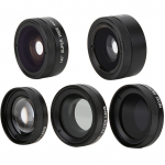 Fisheye Plataus kampo Makro CPL Starlight 6 viename rinkinys Telefono objektyvas