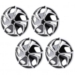 4 vnt. 14 colių rato gaubtai, pilna apsauga, užspaudžiami, universalus prigludimas, rato lanko apsauga daugumai automobilių, sunkvežimių, visureigių