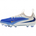 Nike Jr. Phantom 6 žemi vaiki&scaron;ki futbolo bateliai Mėlyni vaiki&scaron;ki sportbačiai IH1192-400 36 mėlyna