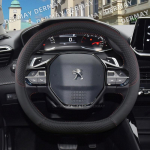 for Peugeot 3008 4008 5008 Car Steering Wheel Cove 9 Colors PU Leather Non-slip Auto Accessories interior Coche Fast Shipping juoda