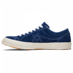 Converse One Star Golf Le Fleur Patogūs Kasdieniai Žemi Board Bateliai Unisex Mėlyni 35