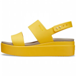 Crocs Brooklyn platformos basutės moteri&scaron;kos geltonos 39-40