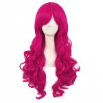 Pony Friends Pinkie Pie Cosplay Perukas Dviguba Kasytė Sintetinis Ilgas Garbanotas Perukas Mielai Mergaitei The Pony Animacinis Anime Coser Perukas Kasdieniam 24 inch pink
