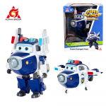 Super Wings S8 5 coliai NAUJAS JETT Transformuojamas Deformuojamas Transformuojasi i&scaron; Lėktuvo į Robotą per 10 Žingsnių Veiksmo Figūrėlės Vaikų Žaislai