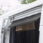 Kemperio Stumdomos &Scaron;oninės Durys Lietaus Deflektorius Langas Lietaus Latakas Fiat Ducato VW T5T6 FORD TRANSIT Karavano Namelio ant Ratų Priedai 2M gray