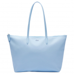Lacoste Madinga Versali&scaron;ka PVC Parduotuvės Rankinė Per Petį Didelė Moteri&scaron;ka tote rankinė Mėlyna NF1888PO-G24 Blue