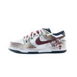 Nike Dunk Grafiti Audra Oda Atspari dilimui Neslystanti Žema vir&scaron;utinė dalis Riedlentės Batai Vyri&scaron;ki Juodi Raudoni HF5441-100(Komanda240-) 42.5