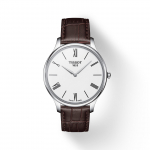 Tissot Odinis dirželis Baltas ciferblatas Vyri&scaron;kas madingas laikrodis T063.409.16.018.00 balta