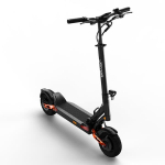 JOYOR T10 Elektrinis paspirtukas suaugusiems - 2000W dvigubas variklis, 60V 18Ah baterija, sulankstomas ir ne&scaron;iojamas miesto e-paspirtukas juoda