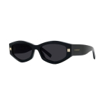 Givenchy logotipas Acetato netaisyklingos formos akiniai nuo saulės Vyri&scaron;ki akiniai nuo saulės Juodi GV40062I-01A 54,Black