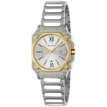 Gucci YA166506 G-Flat Sidabrinis ciferblatas Unisex laikrodis 30mm sidabras