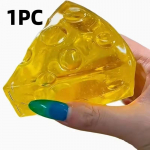 Mink&scaron;tas 1 vnt. Medaus Sūrio Kvadratas Fidget žaislai Super Mink&scaron;tas Mochi Sūrio Spaudomas Žaislas Juokingas Antistresinis Sensory Žaislas Suaugusiems
