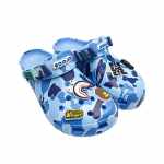 Crocs Classic A Bathing Ape Vaikams Unisex Sandalai & &Scaron;lepetės 24-25(C8) mėlyna