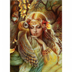 5D &bdquo;pasidaryk pats&ldquo; deimantinis pie&scaron;imas &bdquo;Fay&ldquo; siuvinėjimas Princesės kryželiu Siuvinėjimas Kalnų kri&scaron;toliniu akmeniu Vaiko dovana Modernus namų dekoras 20X30CM