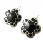 NOA [G5811] - Boucles Cr&eacute;ateur 'Princesse Pop' noir