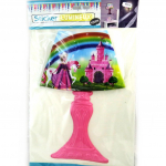 Les Tr&eacute;sors De Lily [N4212] - Sticker lumineux 'Lampe' rose multicolore (Princesse) ry&scaron;kiai rožinė